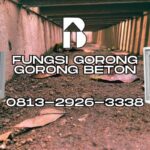 Fungsi Gorong Gorong Beton