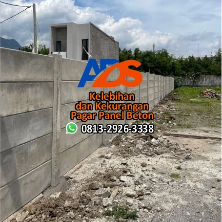 Kelebihan dan Kekurangan Pagar Panel Beton
