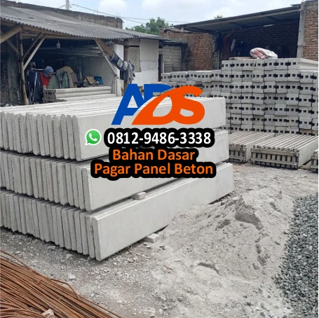 Bahan Dasar Pagar Panel Beton