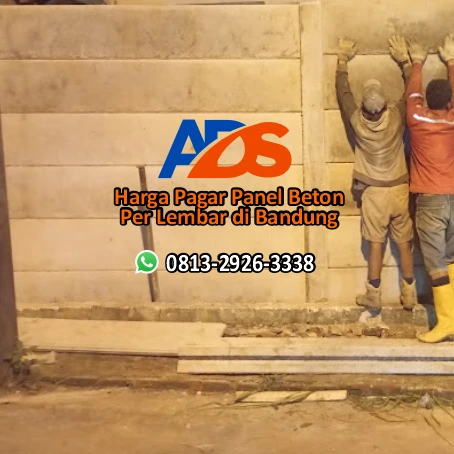 Harga Panel Beton per Lembar di Bandung