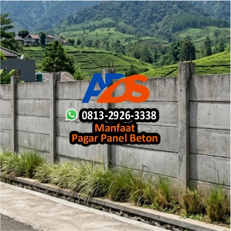 Manfaat Pagar Panel Beton